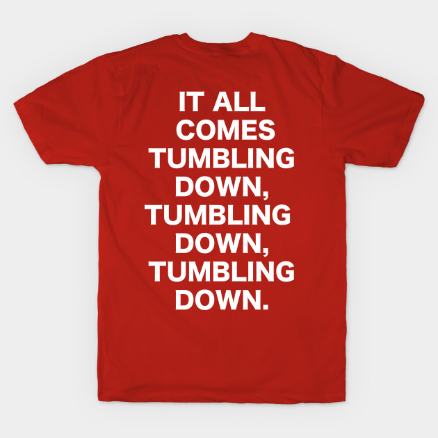 NEON GENESIS EVANGELION! Komm, süsser Tod Tumbling down lyrics shirt by Angsty-angst